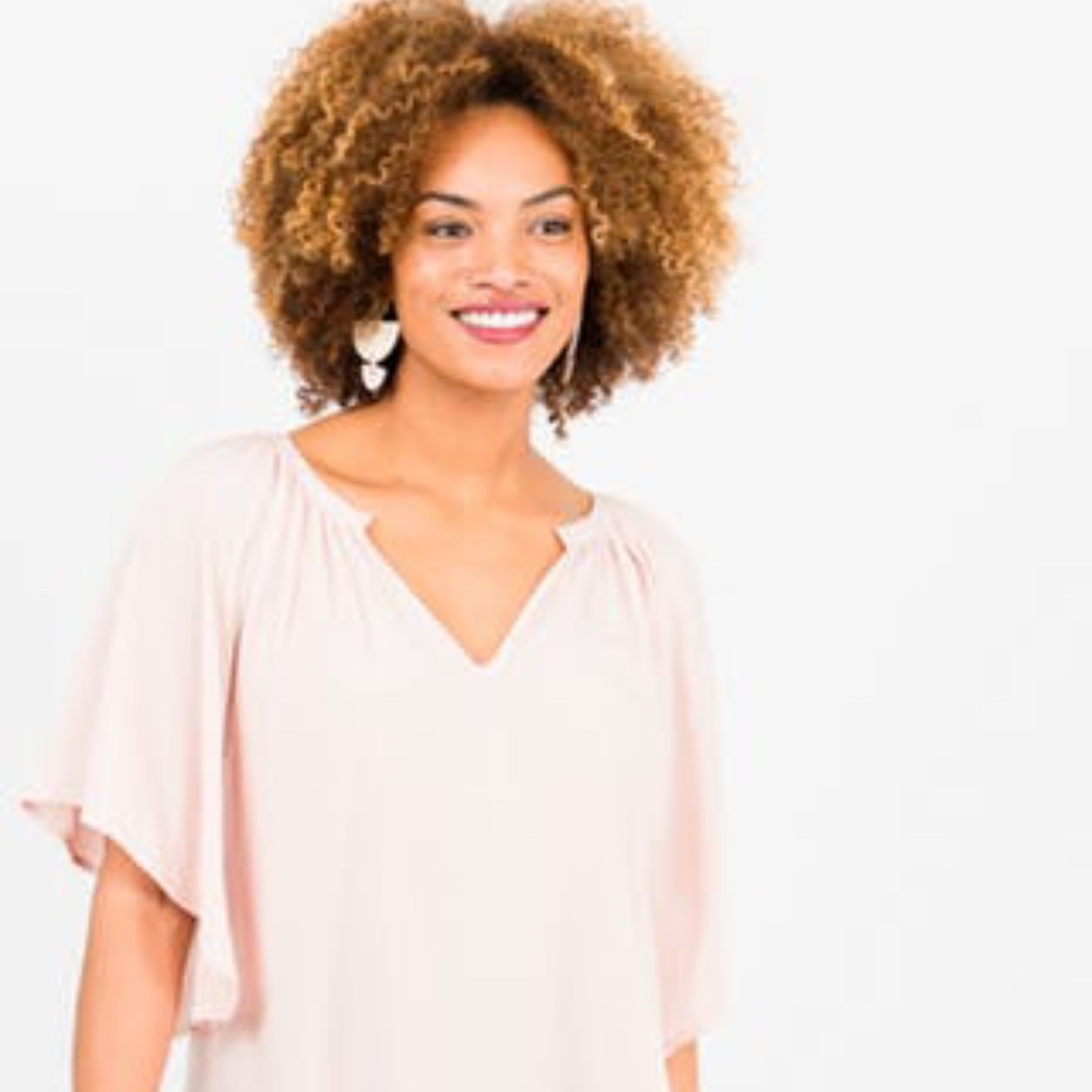 Flutter Sleeve Blouse